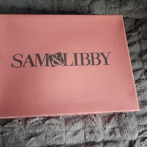 Sam & Libby Black Boot Heels